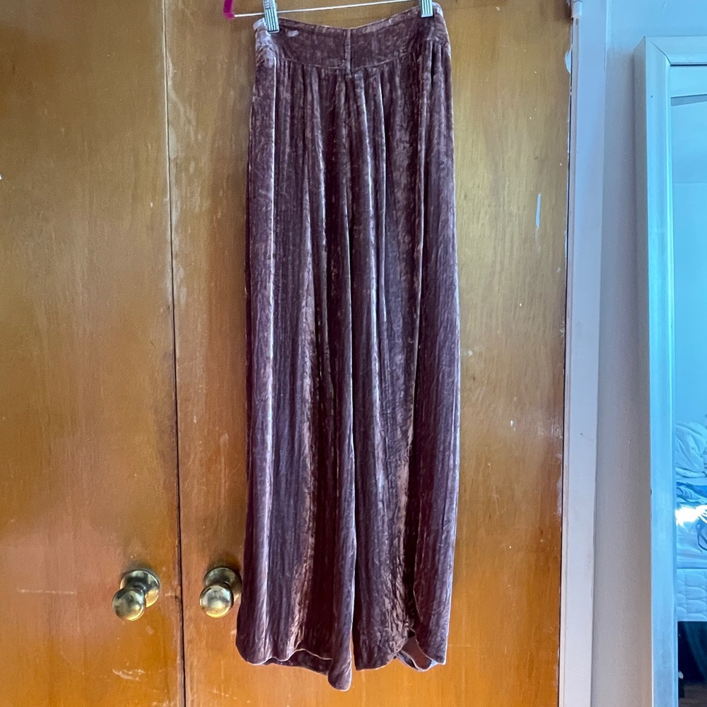 Velvet pants